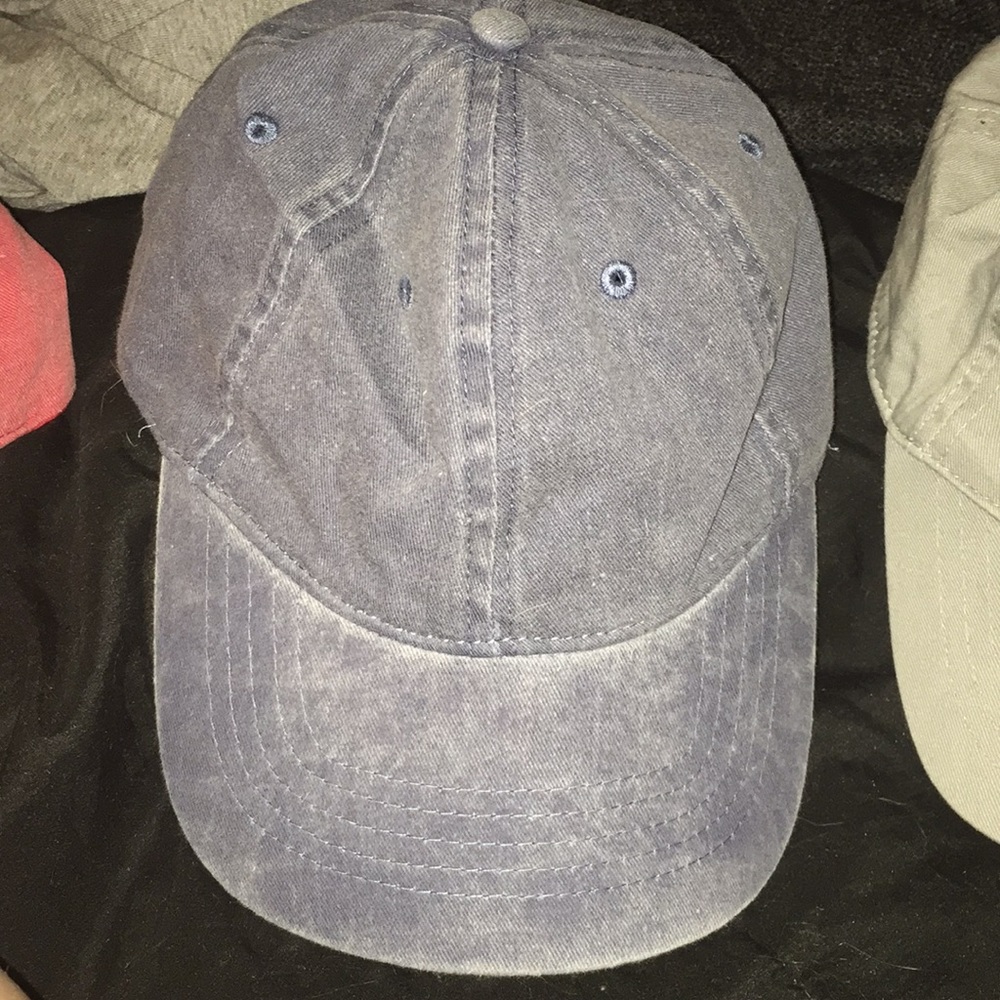 Blue hat